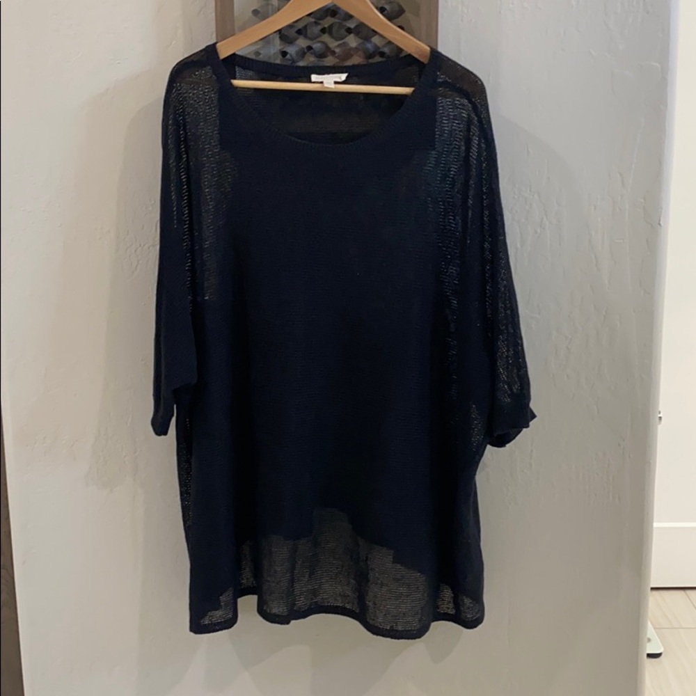 Eileen Fisher Linen Summer Sweater